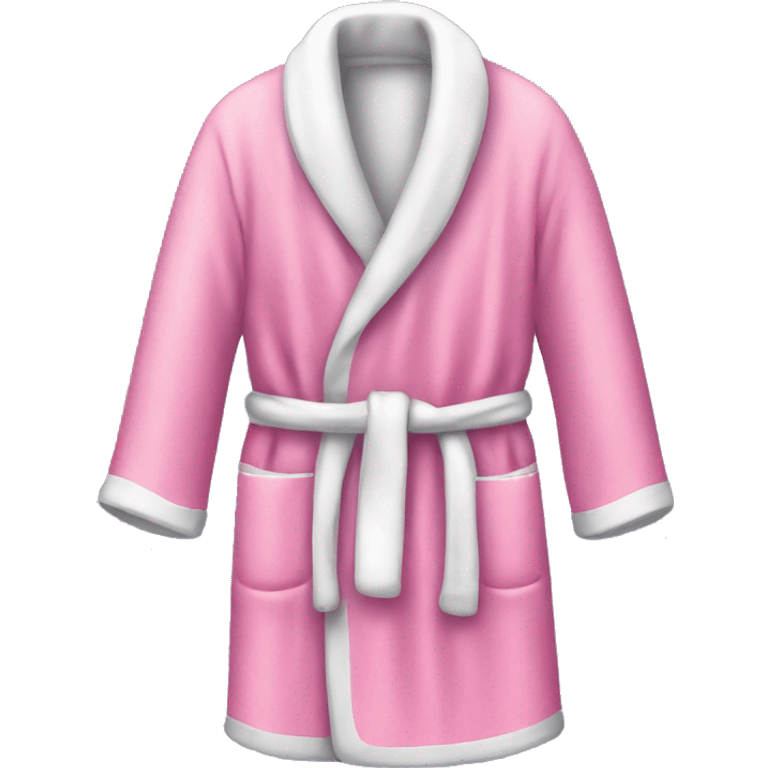 pink dressing gown emoji