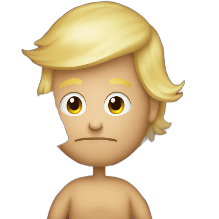 donald trump qui mange un drapeau suisse emoji