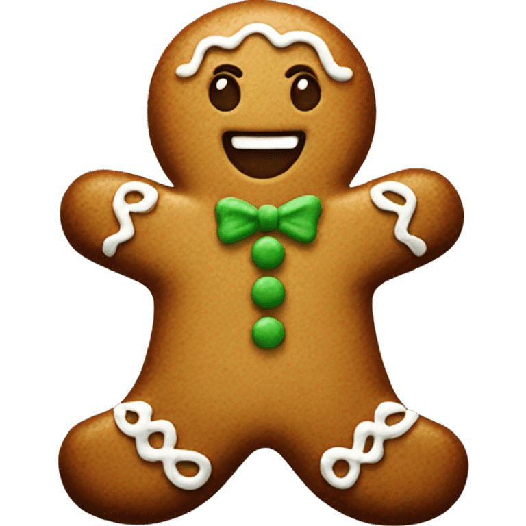 Gingerbread man  emoji