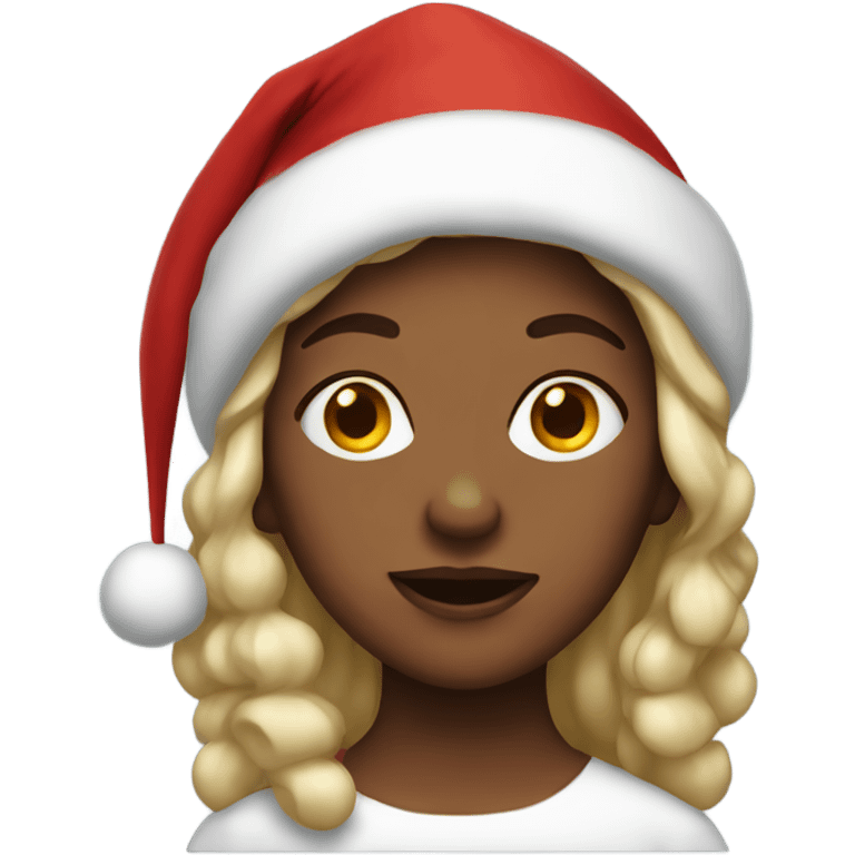 female santa emoji