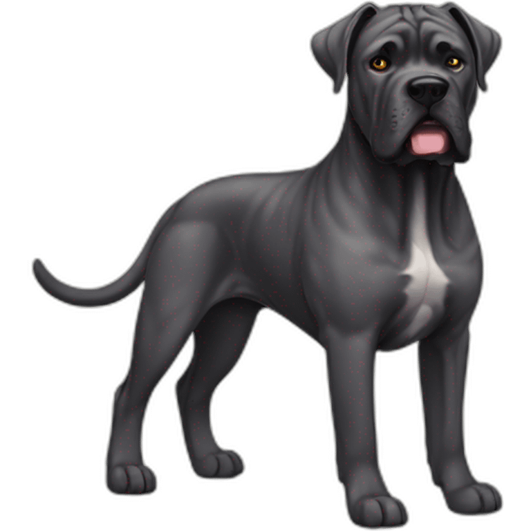 Dog Cane Corso full body emoji