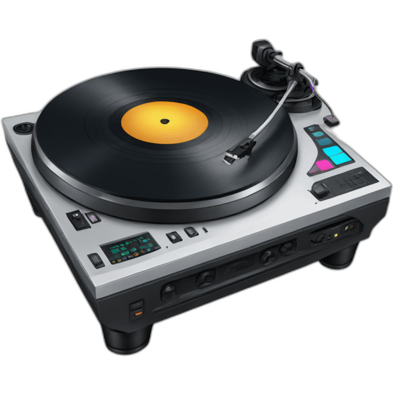 dj turntable emoji