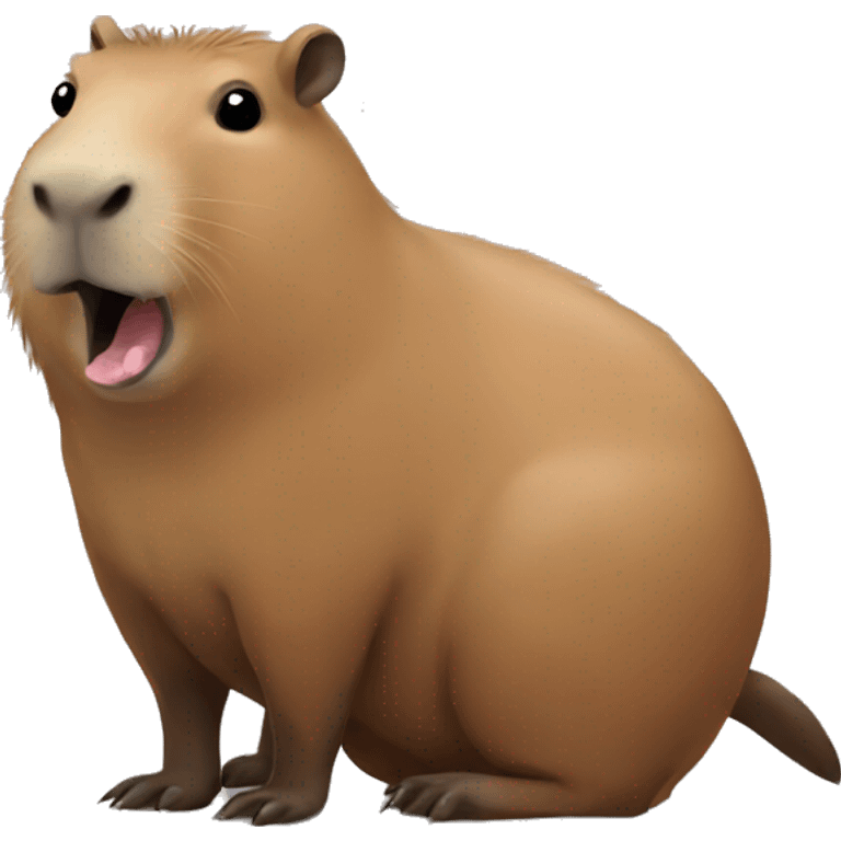 Capybara emoji