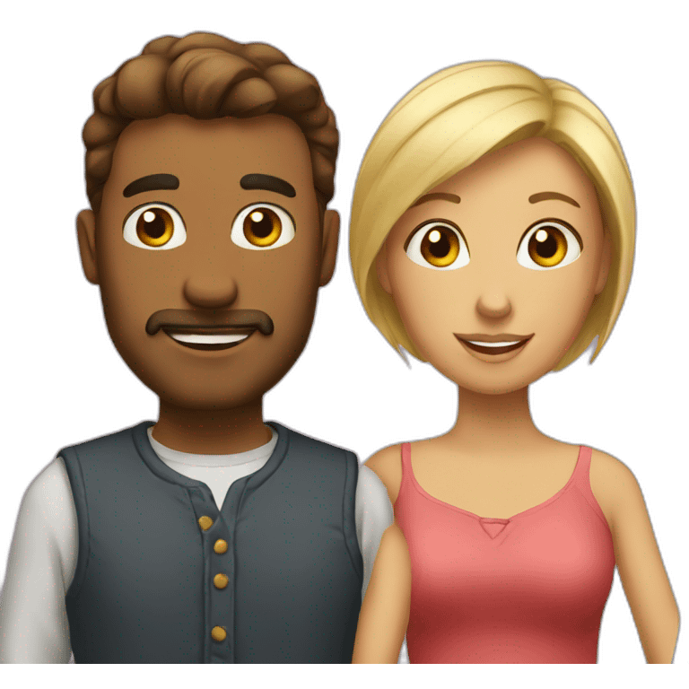 Husband and wife  emoji