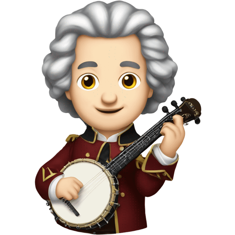 George Frideric Handel chibi banjo emoji