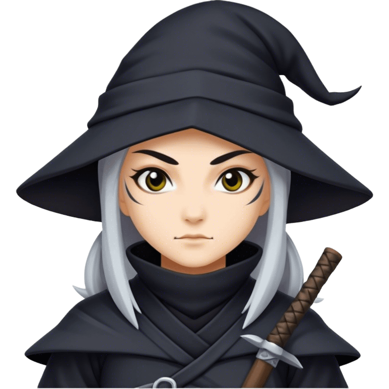 Ninja witch emoji