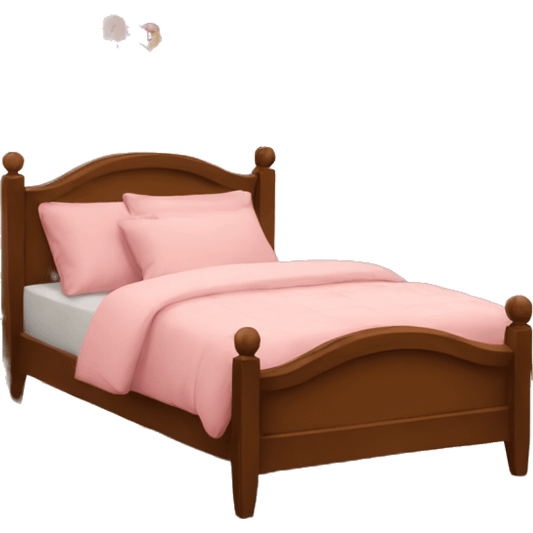 Cute bed emoji