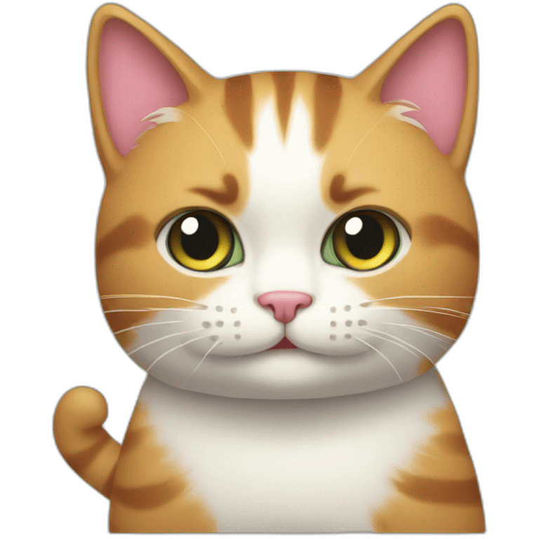 cat from gift box emoji