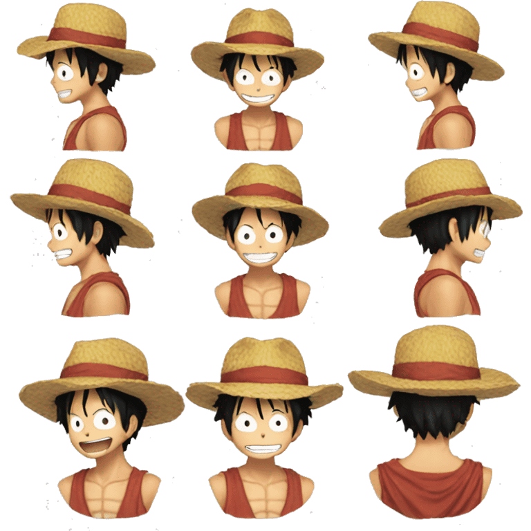 Luffy emoji