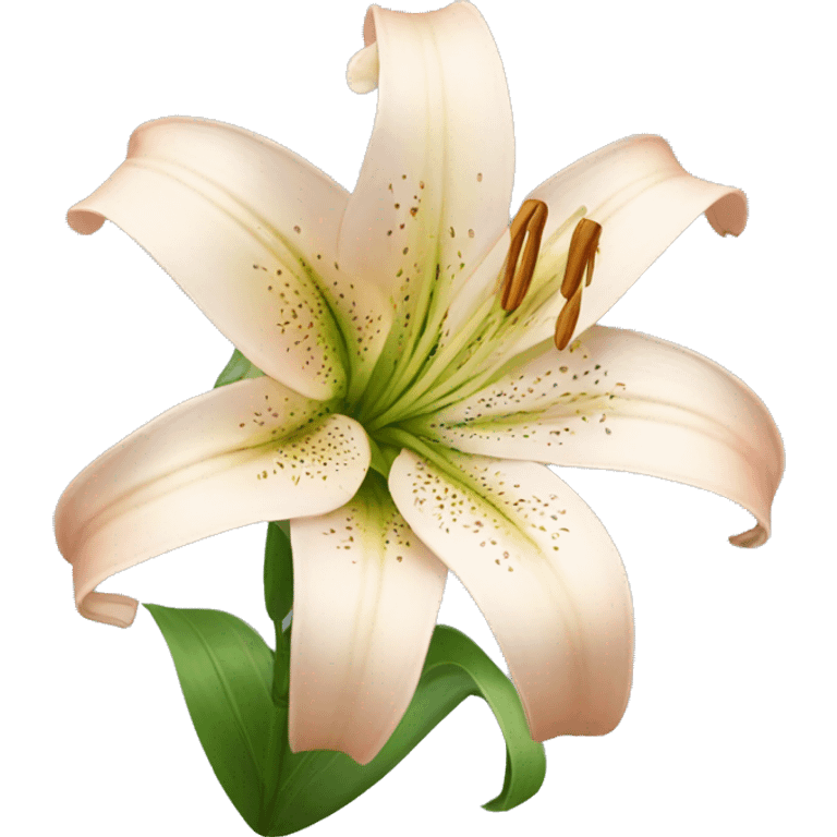 Lilies flower emoji