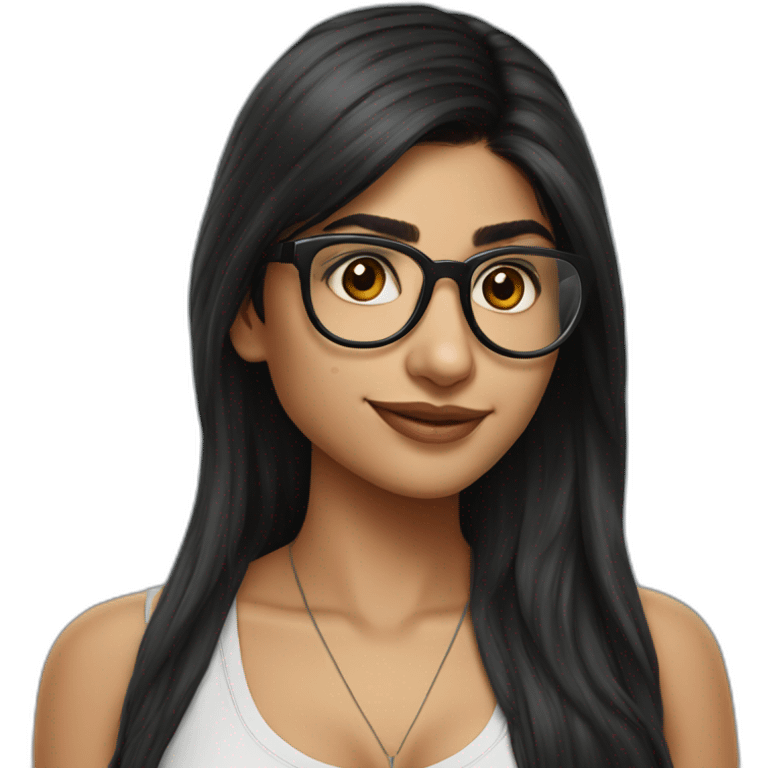 Mia Khalifa girl emoji