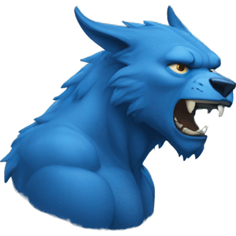 blue beast emoji