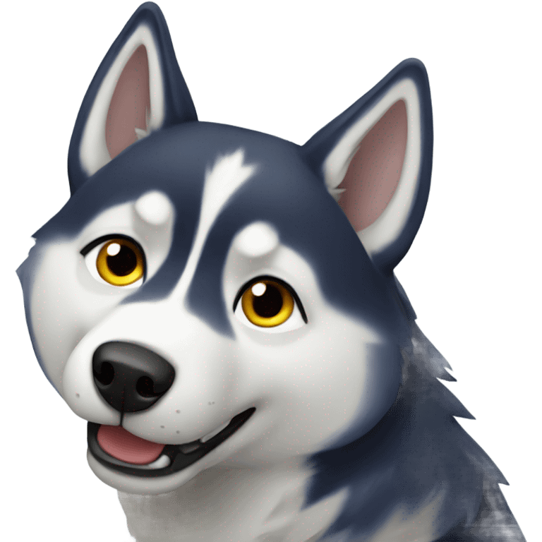 husky emoji