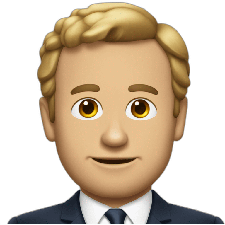 Macron qui Chek poutine emoji