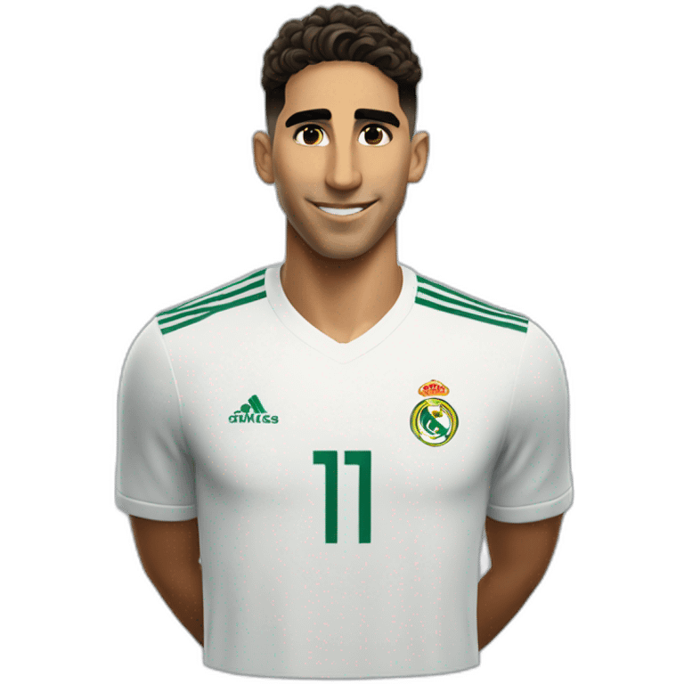 Achraf Hakimi emoji