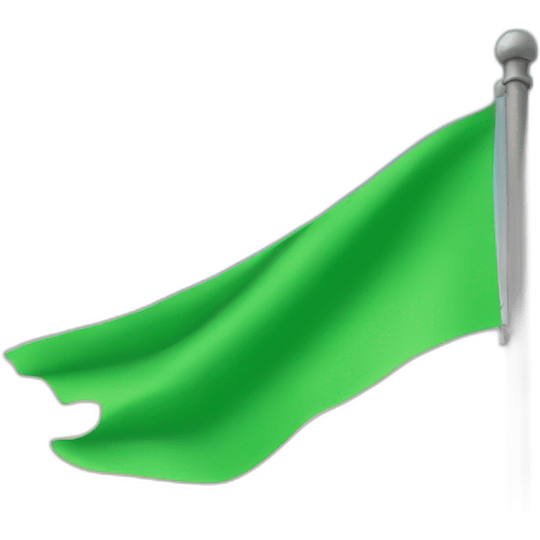 green flag emoji