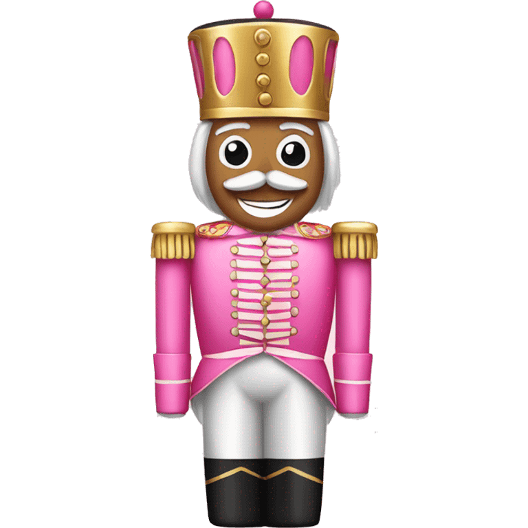 pink nutcracker  emoji