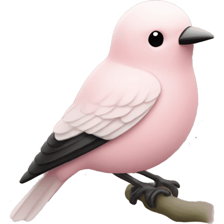 Light pink birding pas  emoji