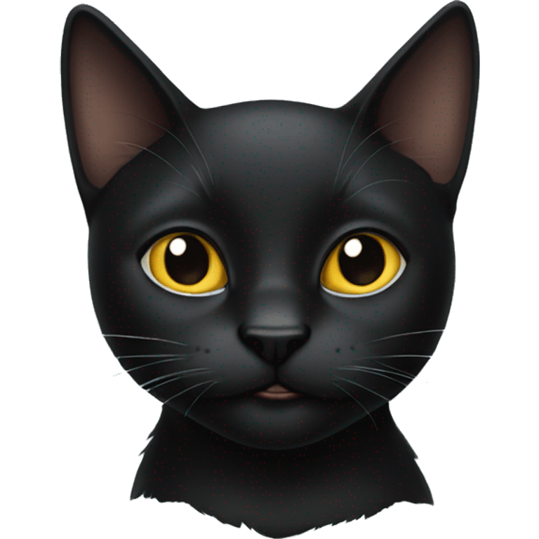 Black cat emoji