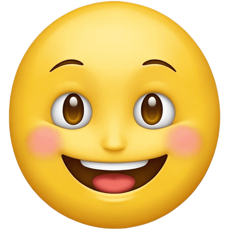 emoji feliz con cara emoji