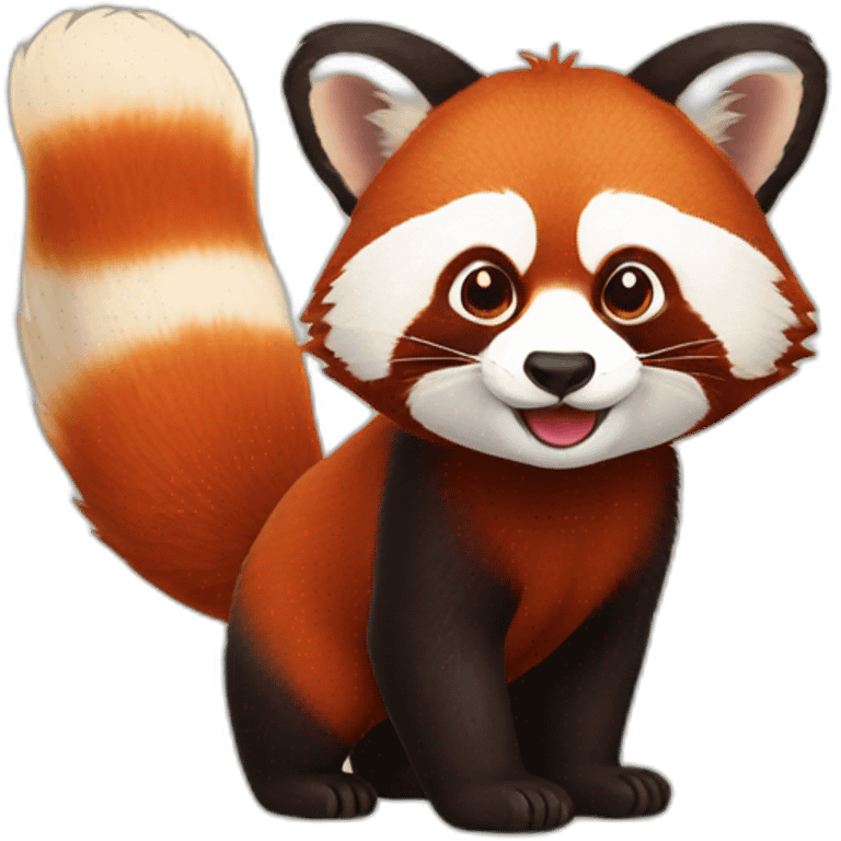 red panda emoji