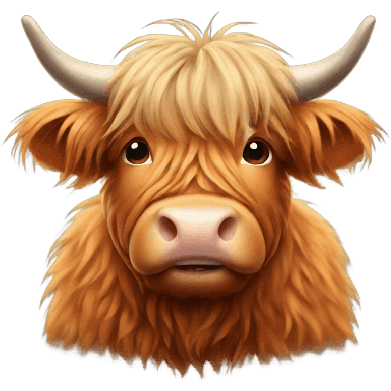 Highland cow emoji