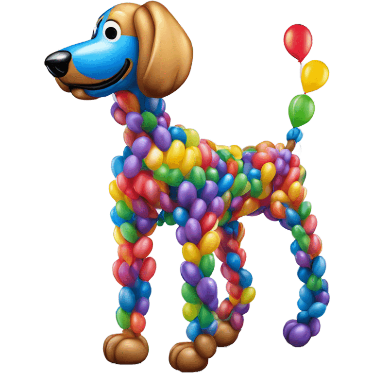 Balloon dog emoji