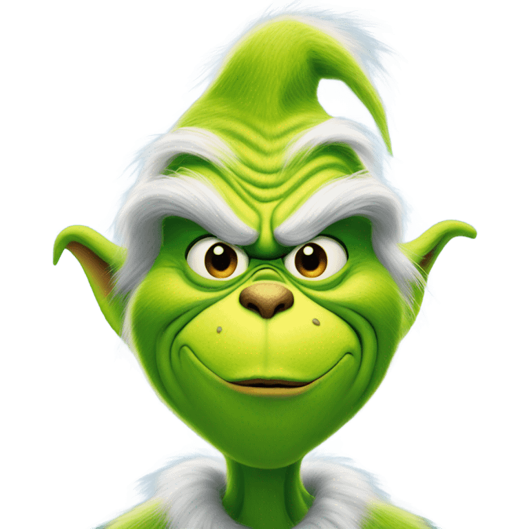 The grinch  emoji