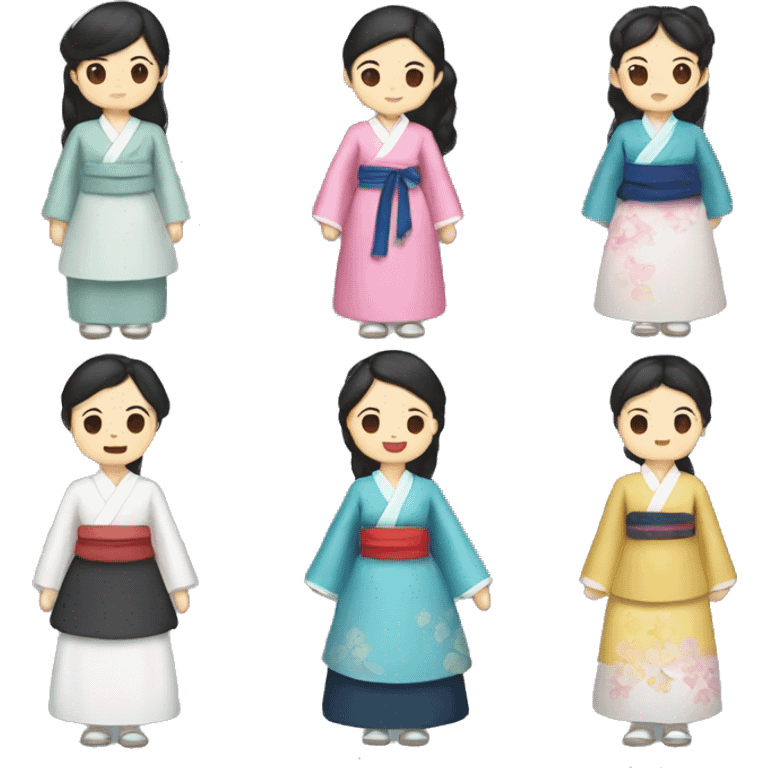 Hanbok dress code  emoji