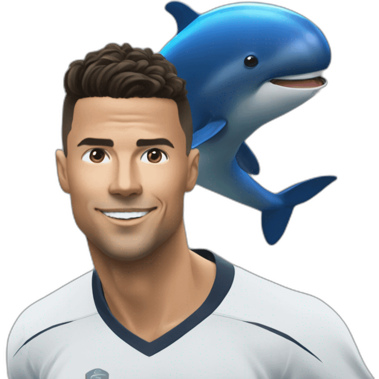 Baleine sur ronaldo emoji