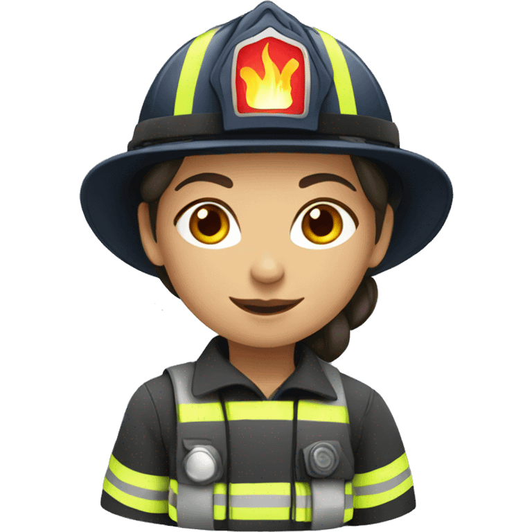 French firefighter female  emoji