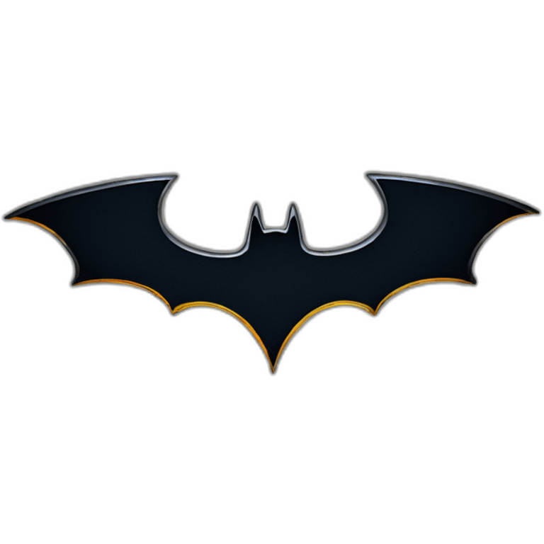 Batman logo emoji