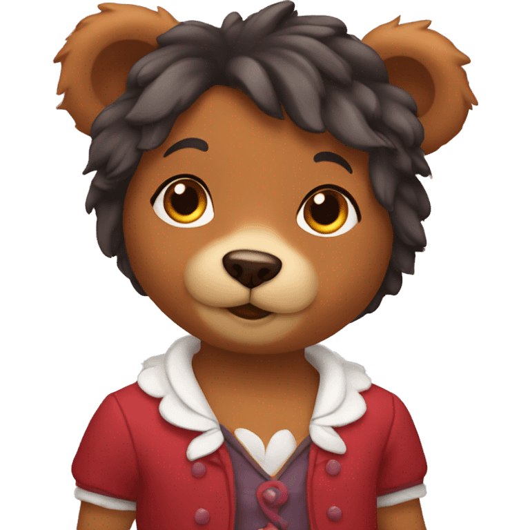 Bear coquette  emoji