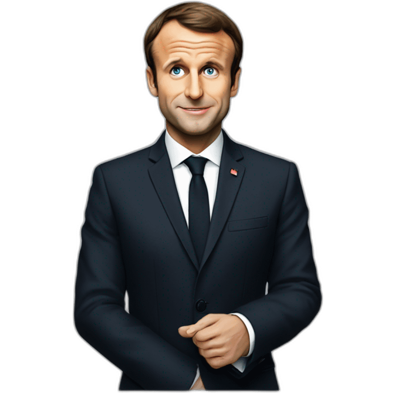 emmanuel macron emoji