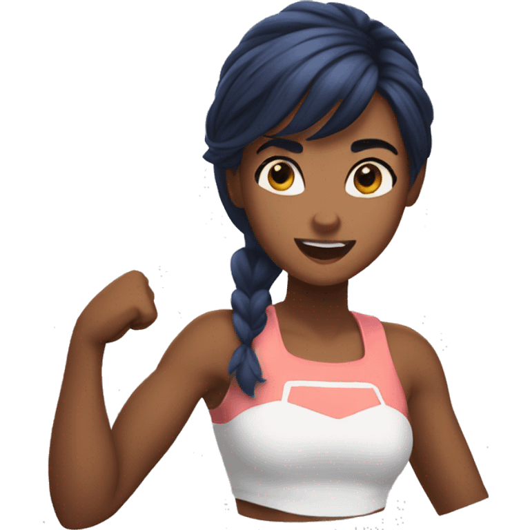 Marinette du punching emoji