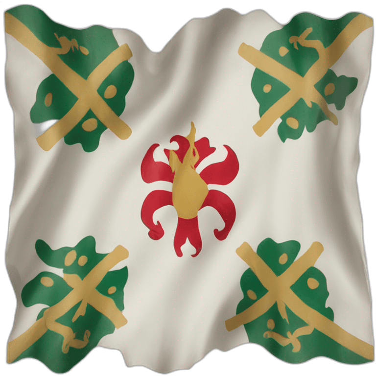 Drapeau de la Corse emoji