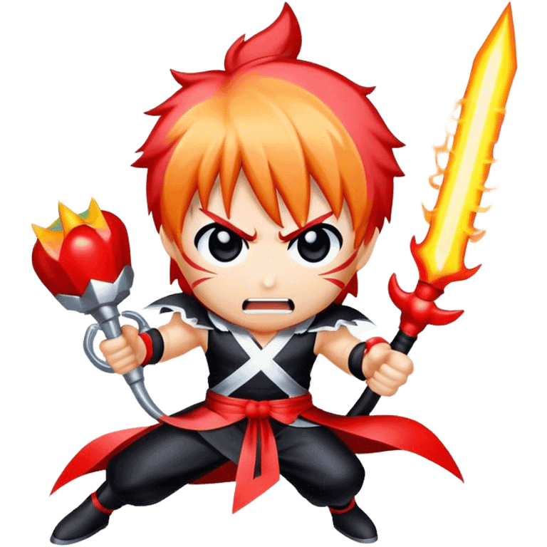 Ichigo powered up emoji