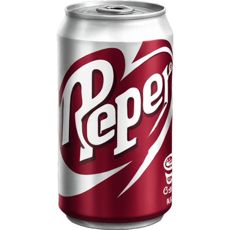 Dr Pepper soda can emoji