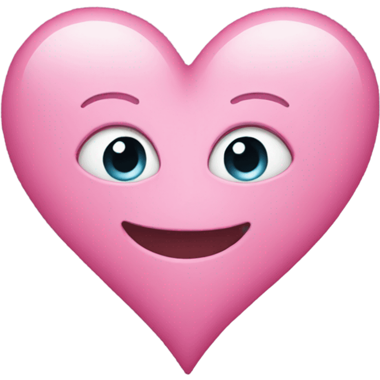 Pink heart emoji