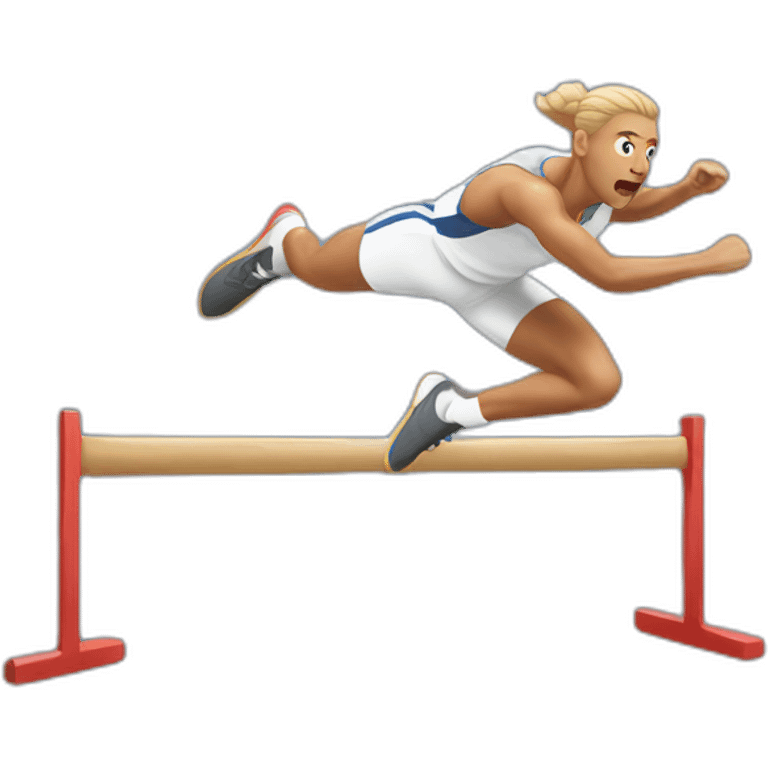 hurdle emoji