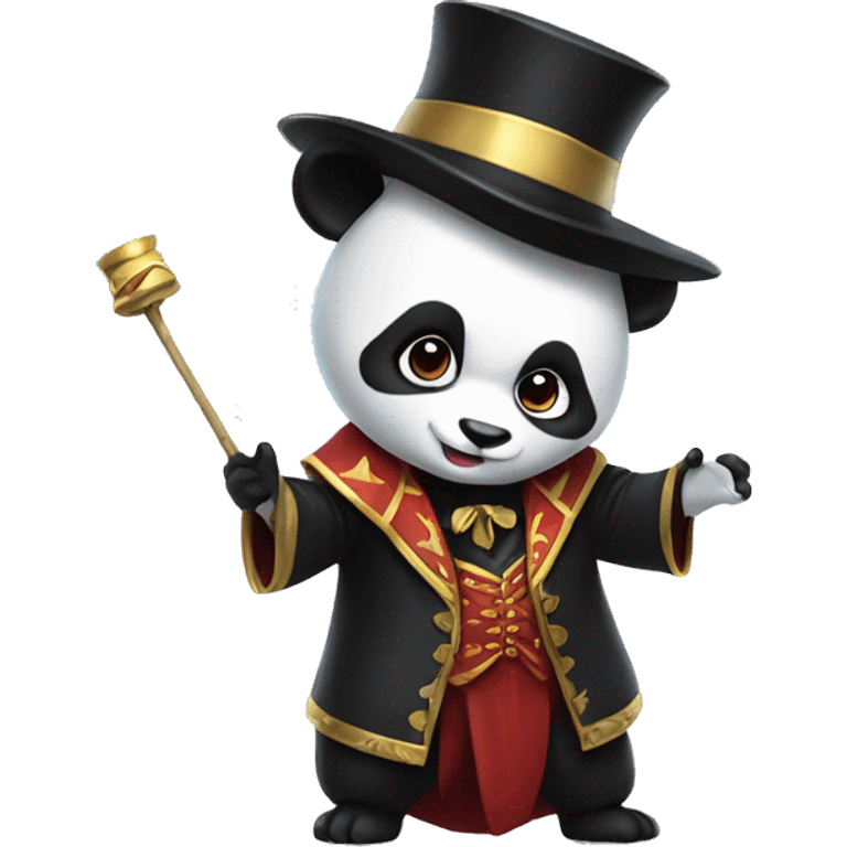 panda magician emoji