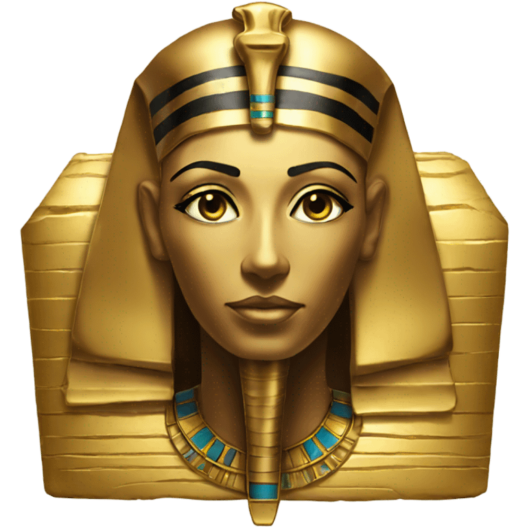 gold egyptian coffin emoji