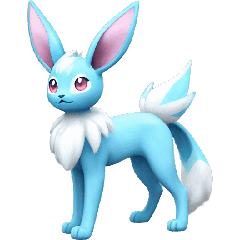 Glaceon-Sylveon full body emoji