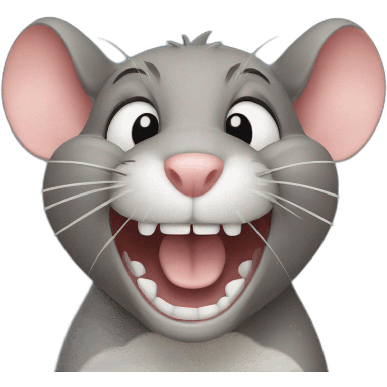 rat who show his teeth  emoji