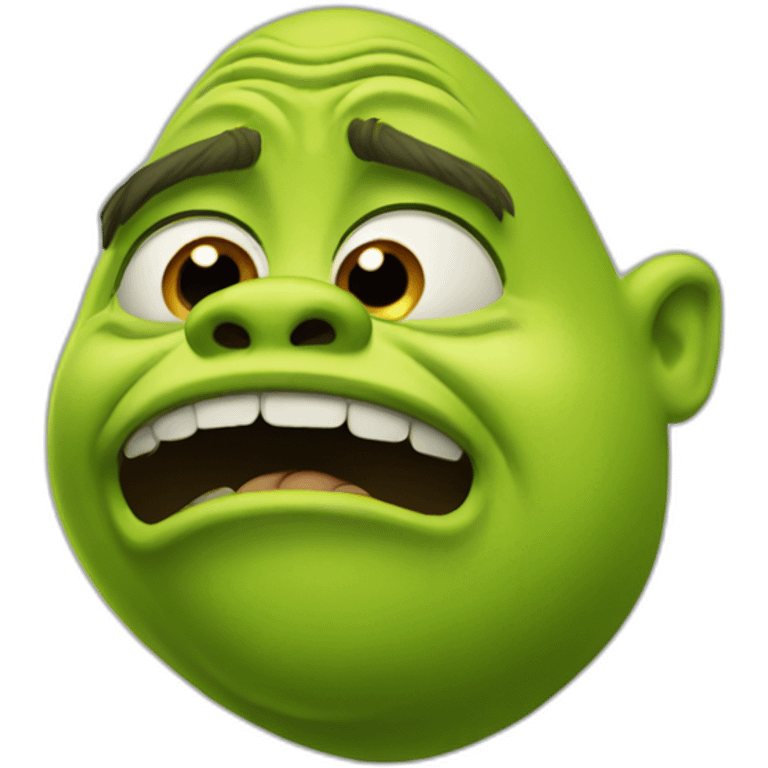 Shreck fart emoji