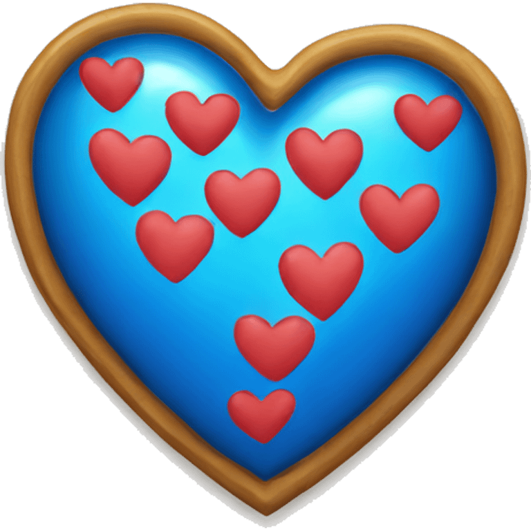 Corazones azul  emoji