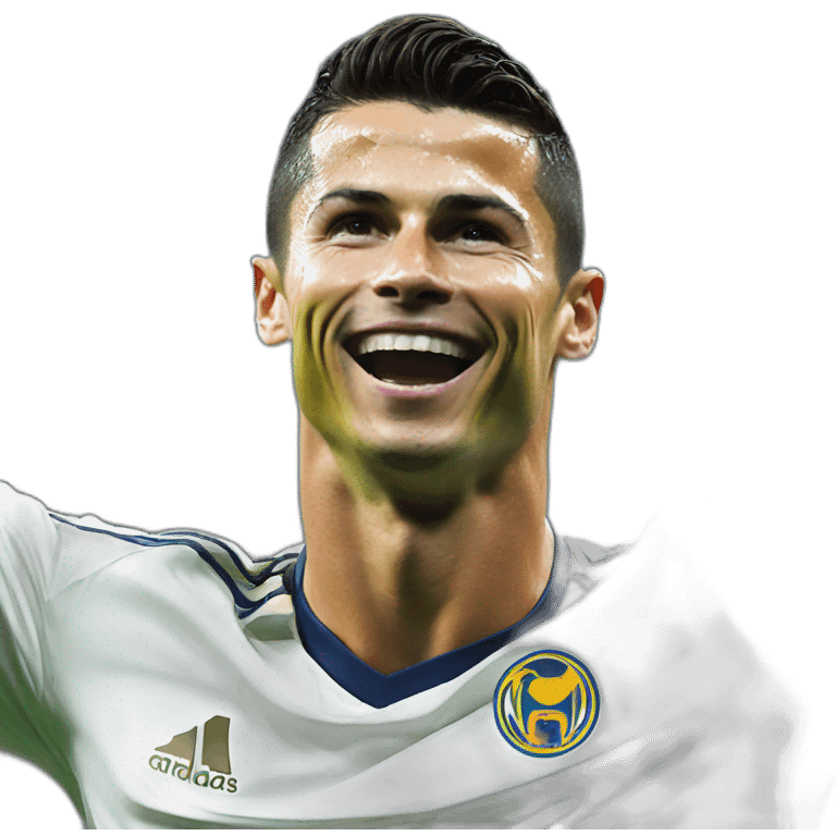 Cristiano ronaldo  celebration siuuuu alnassr emoji