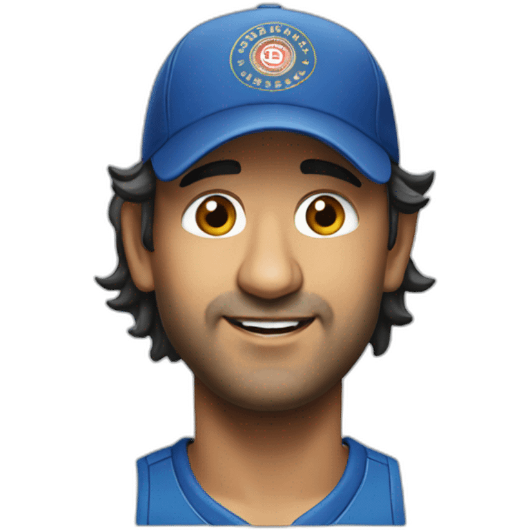 dhoni emoji