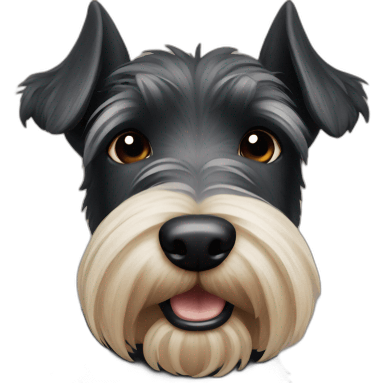 scottish terrier cute face emoji