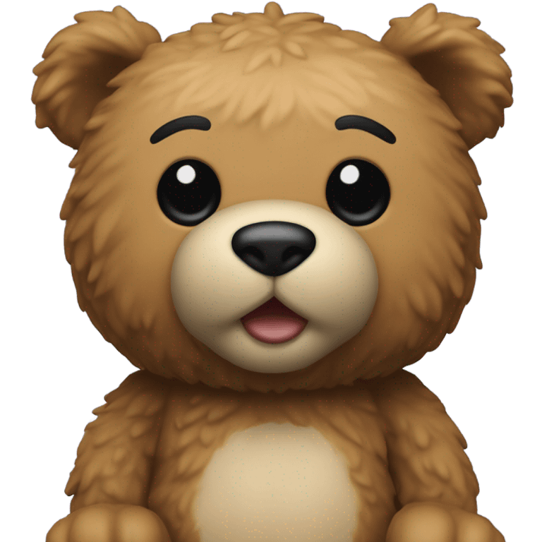 Funko pop of teddy bear emoji